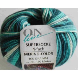 Supersocke Merino Color Sortierung 178 Supersocke Merino Color Sortierung 178